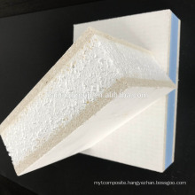 Waterproof sandwich EPS/XPS SIP magnesium oxide board MgO board